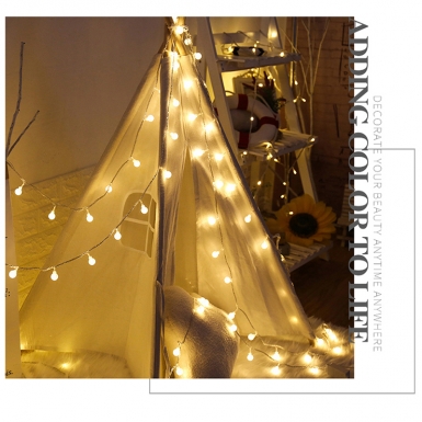 LED圣诞灯 - HCP164 暖白光珍珠灯串